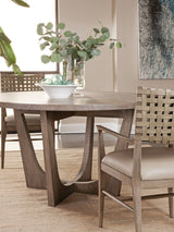 Cohesion Program - Brio Round Dining Table - Dark Brown
