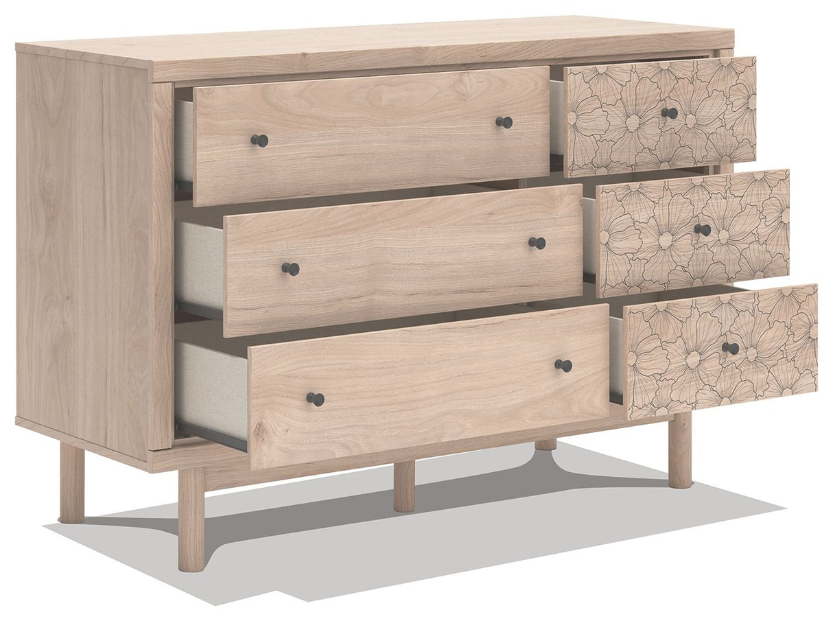 Arloster - Six Drawer Dresser