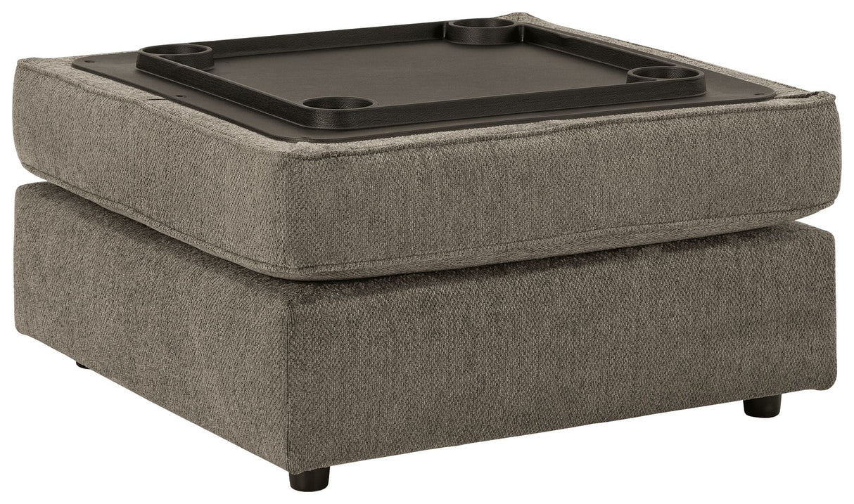 O'Phannon - Ottoman With Storage - Putty