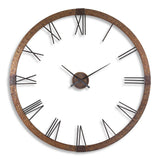 Amarion - 60" Copper Wall Clock - Light Brown