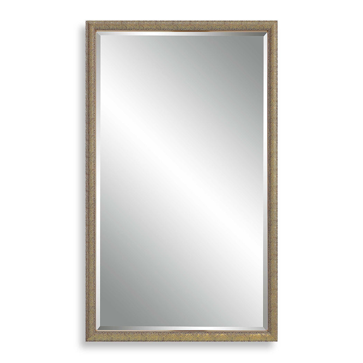 Mirror - Gold & Dark Brown