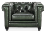 SS - Charleston Tufted Chair - Dark Green