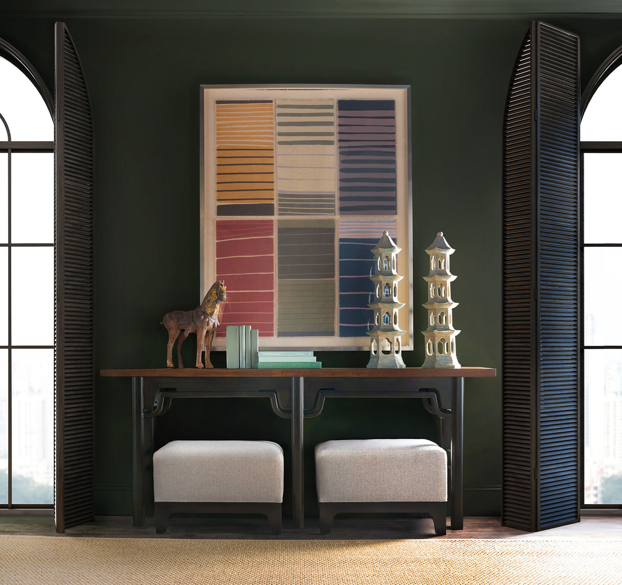 Archives - Console Table - Dark Brown