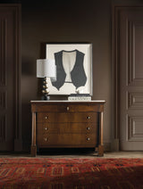 Archives - Four-Drawer Chest - Dark Brown