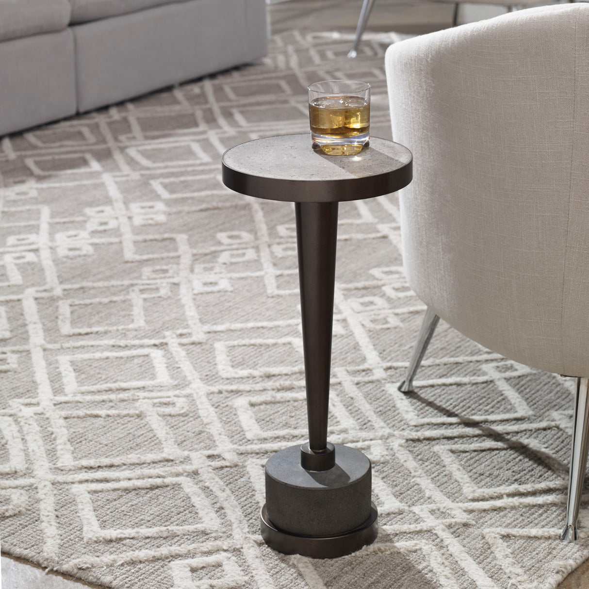 Masika - Accent Table - Bronze