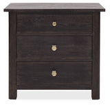 Driftwood - Three-Drawer Nightstand