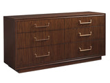 Rendezvous - Fenwick Double Dresser - Dark Brown