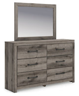 Graystorm - Dresser And Mirror - Brown Gray