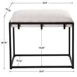 Paradox - Small Bench - White