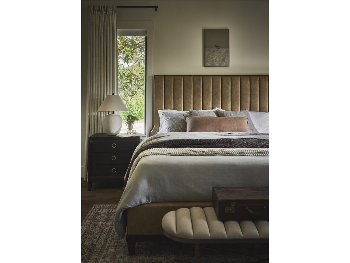 Fenwick - Bench - Beige / Dusty Bronze