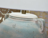 Shawburg - Terracotta Table Lamp - Antique Green