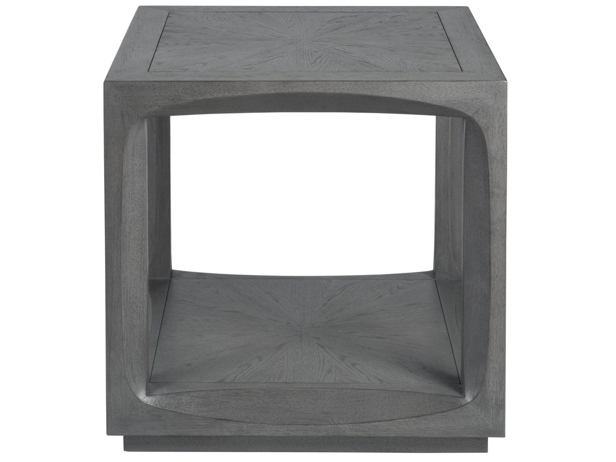 Appellation - Square End Table - Dark Gray