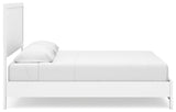 Binterglen - King Panel Bed - White