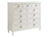 Ocean Breeze - Pinecrest Gentlemans Chest - White