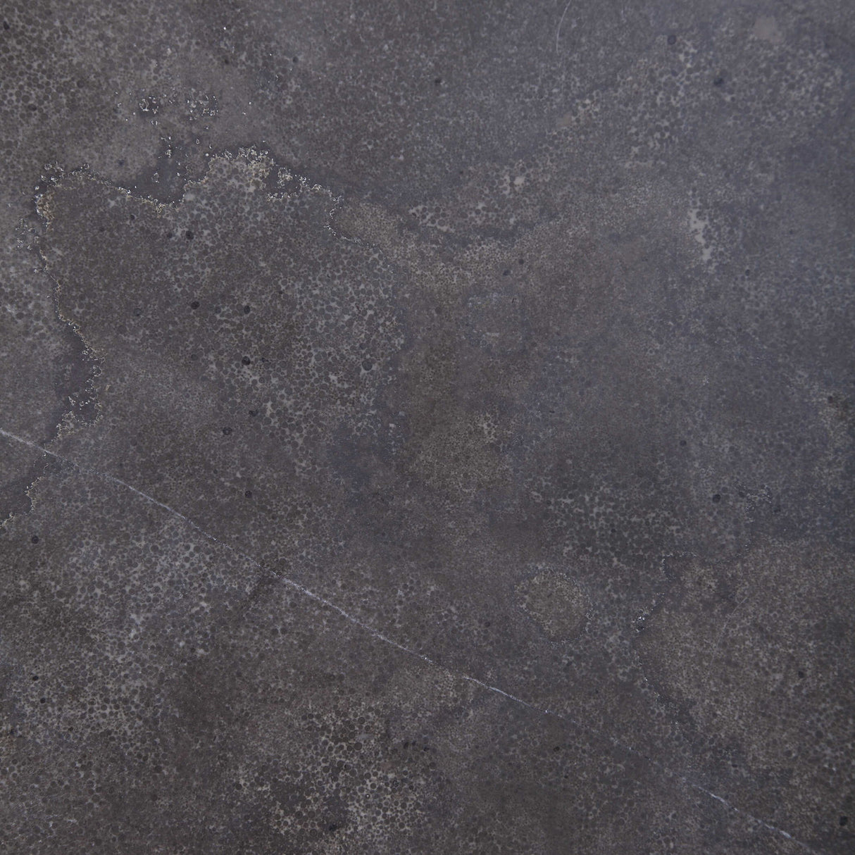 Jessenia - Stone Accent Table - Gray, Dark