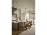 Modern / Mist & Veil - Swivel Counter Chair - Haze / Levi Oyster