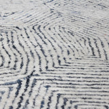 Maze - 8 X 10 Rug - Blue
