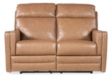 MS - Twain Zero Gravity Power Loveseat With Power Headrest And Lumbar - Light Brown