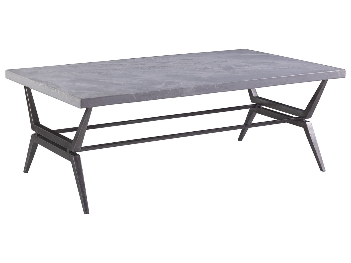 Signature Designs - Cirro Rectangular Cocktail - Dark Gray