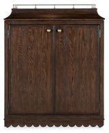 Commerce And Market - Dukes Bar Cabinet - Dark Brown