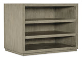 Linville Falls - Open Desk Cabinet - Gray