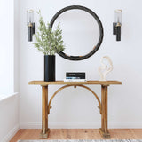 Jarsdel - 1 Industrial Sconce - Black
