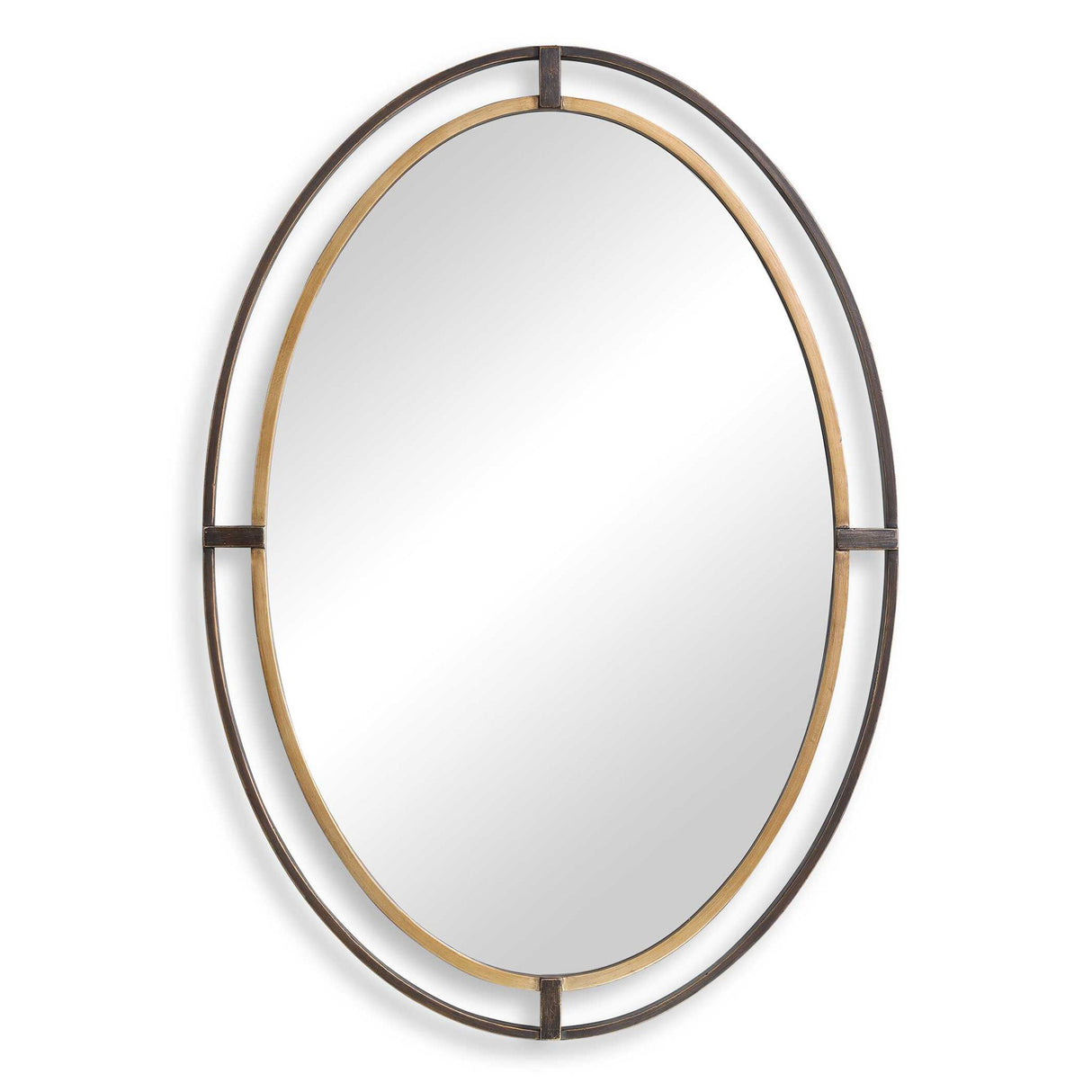 Mirror - Distressed Rustic Bronze