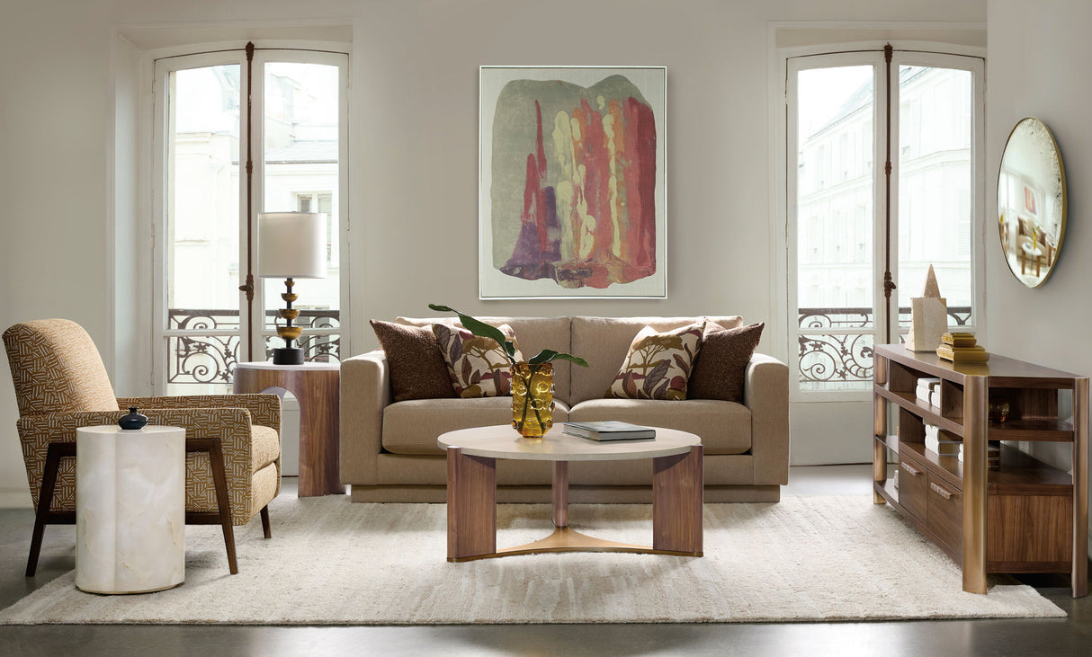 Eleana - Entertainment Console - Medium Wood