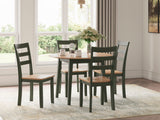 Gesthaven - Round Dining Room Drop Leaf Table