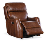 MS - Harlan Zero Gravity Power Recliner With Power Headrest - Dark Brown