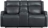 MS - Nelson Zero Gravity Power Console Loveseat With Power Headrests And Lumbar