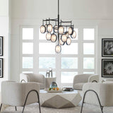 Maxin - 15 Light Large Chandelier - Bronze