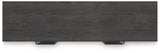 Hollivern - Six Drawer Dresser - Dark Gray
