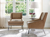 Kitano - Amani Chair With Polised Chrome Base