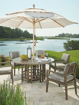 La Jolla - Round Dining Table - Dark Brown