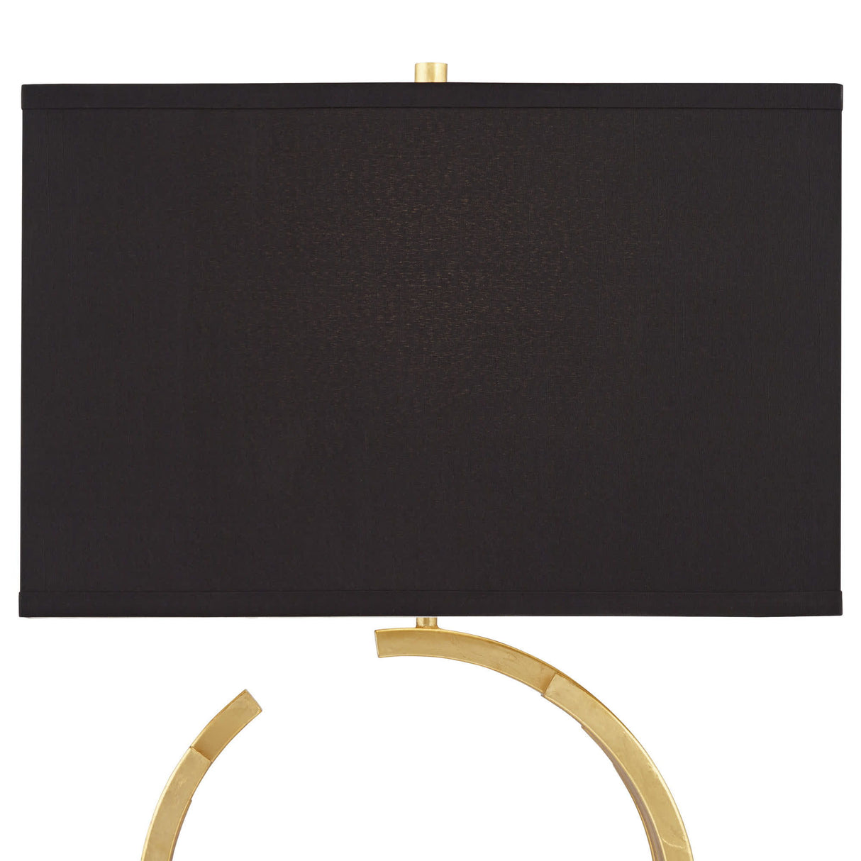 Riley - Table Lamp - Gold Leaf With Black Shade