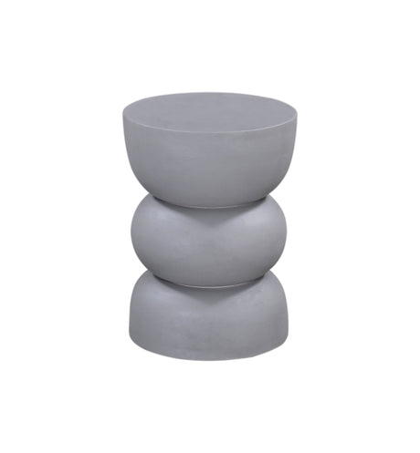 Accent Table - Gray Plaster