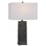 Sanderson - Metallic Table Lamp - Charcoal