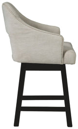 Tallenger - Upholstered Swivel Barstool (Set of 2)