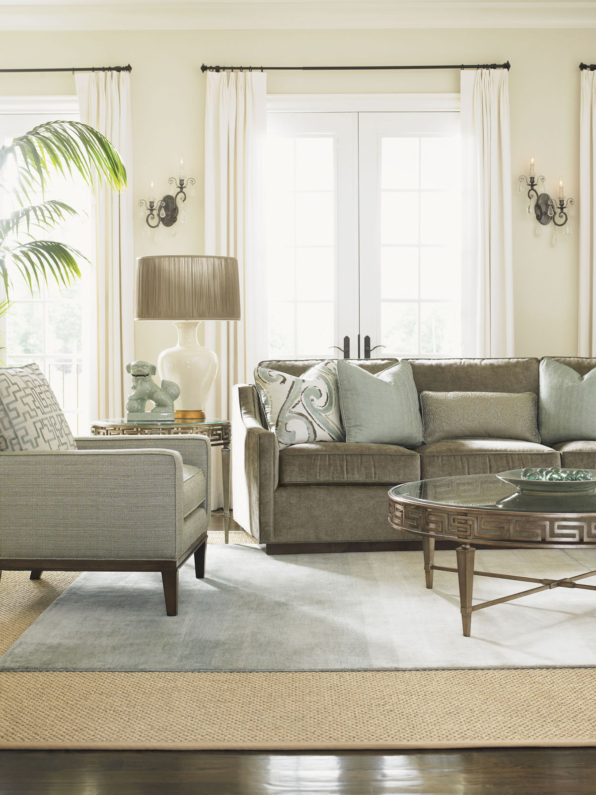 Tower Place - Bartlett Sofa - Dark Gray
