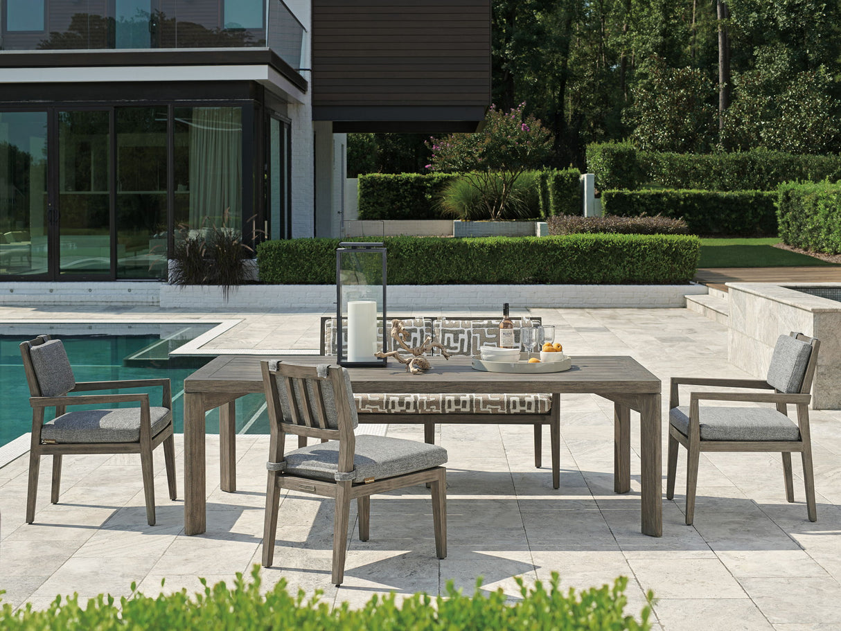 La Jolla - Rectangular Dining Table - Dark Brown