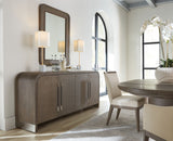 Modern Mood - Raffia Landscape Mirror