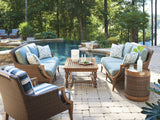 Harbor Isle - Wood Lounge Chair - Dark Brown