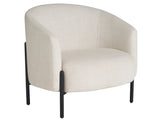 Coalesce - Nikolai Lounge Chair - Pearl Silver