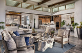 Laguna - Sofa, No Welt - Canvas Flax / Gray