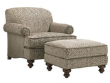Coventry Hills - Asbury Ottoman - Gray