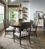 Americana - Upholstered Seat Arm Chair (Set of 2)