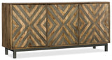 Commerce And Market - 69" Serramonte Entertainment/Accent Console - Light Brown