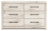Lawroy - Six Drawer Dresser - Light Natural