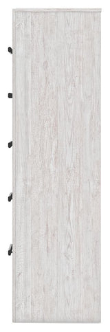 Cayboni - Five Drawer Chest - Whitewash